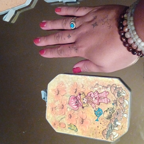 Vintage Tomy Lee Four Seasons Wall Plaques,Dutch Garden with Children - Picture 8 of 10